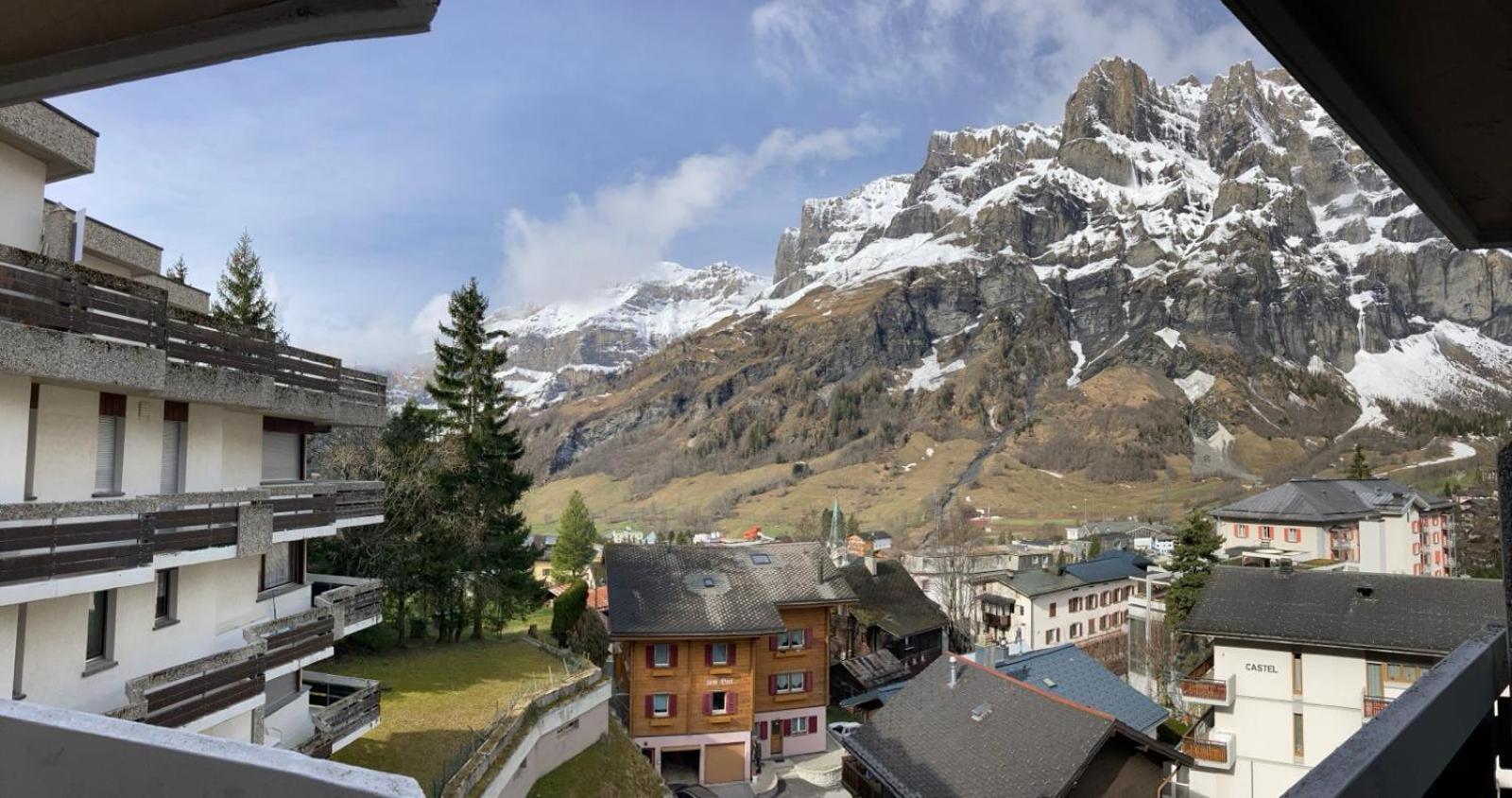 Flaminia Wohnung 15 - Best View And Free Parking! Leukerbad Luaran gambar